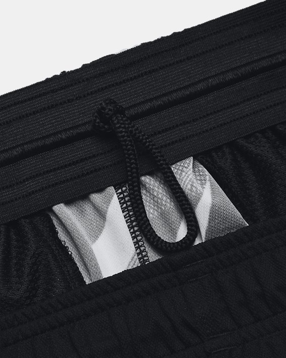 Men's UA Baseline 10'' Printed Shorts, Black, pdpMainDesktop image number 4